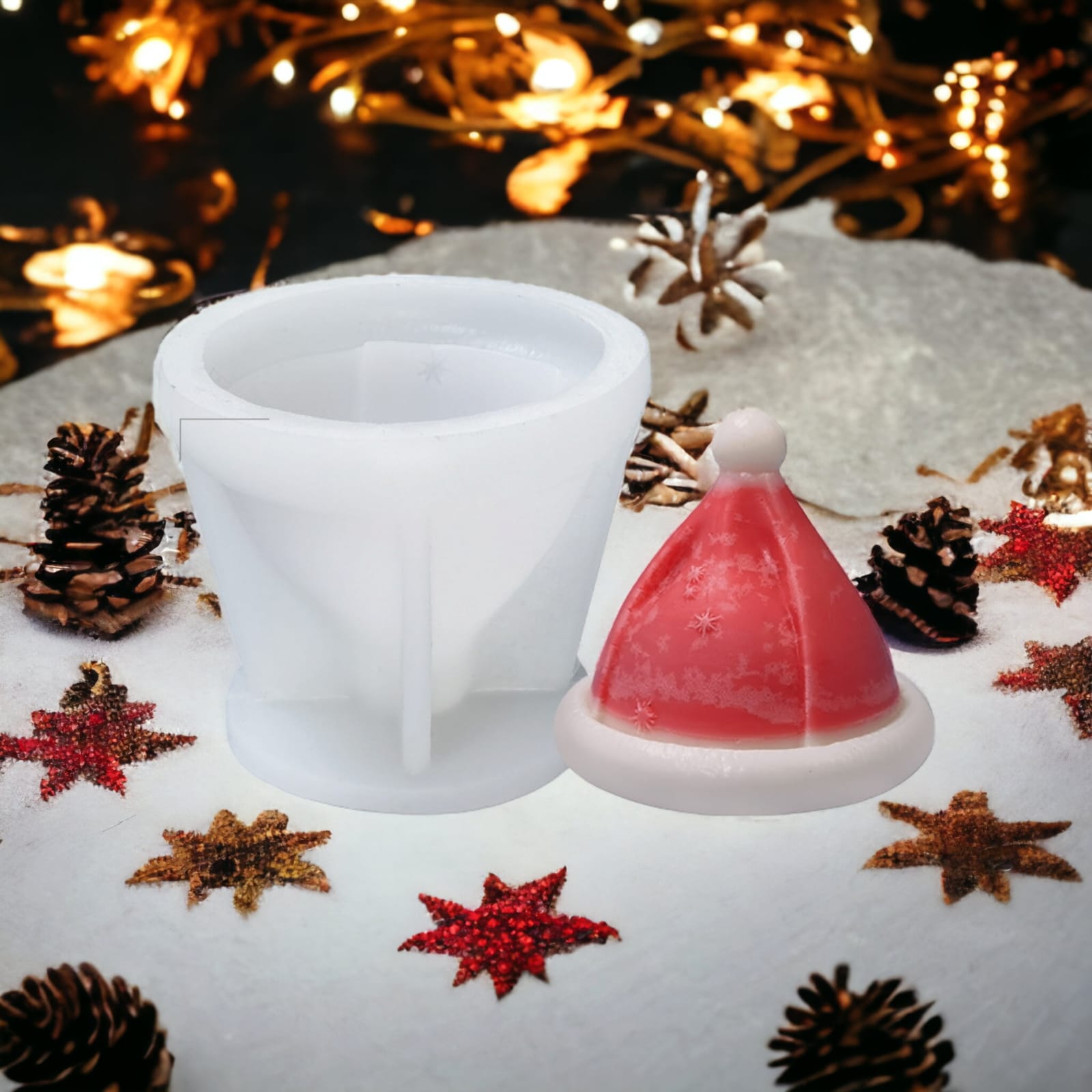 Molde Silicona Gorro Navidad (J44)