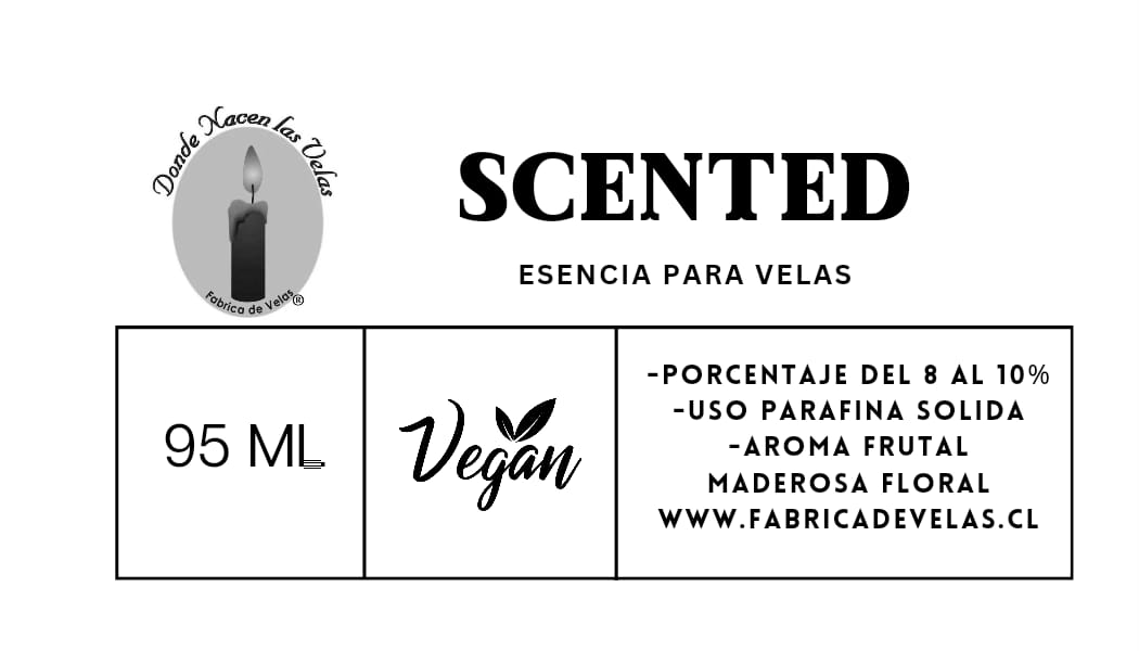 Esencia Scented Vela de Soya.