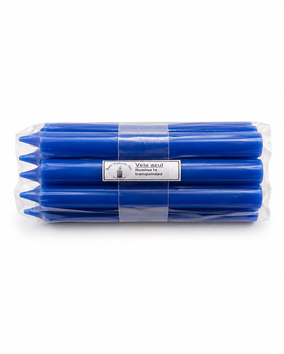 Vela Lisa color  Azul