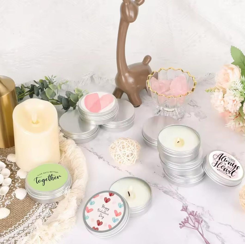 Lata para Velas, Gris