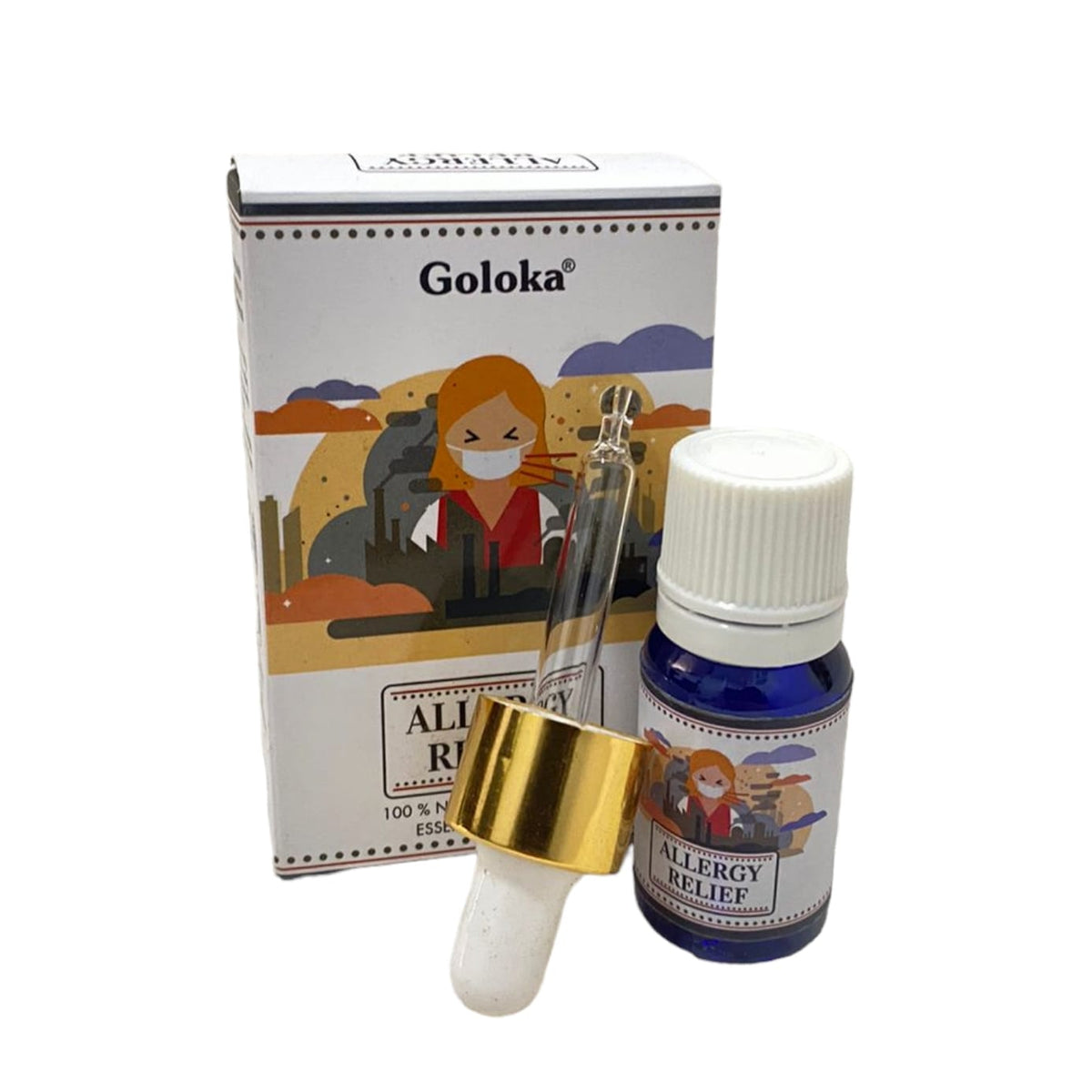 Aceite Esencial Goloka, Alivia Alergia