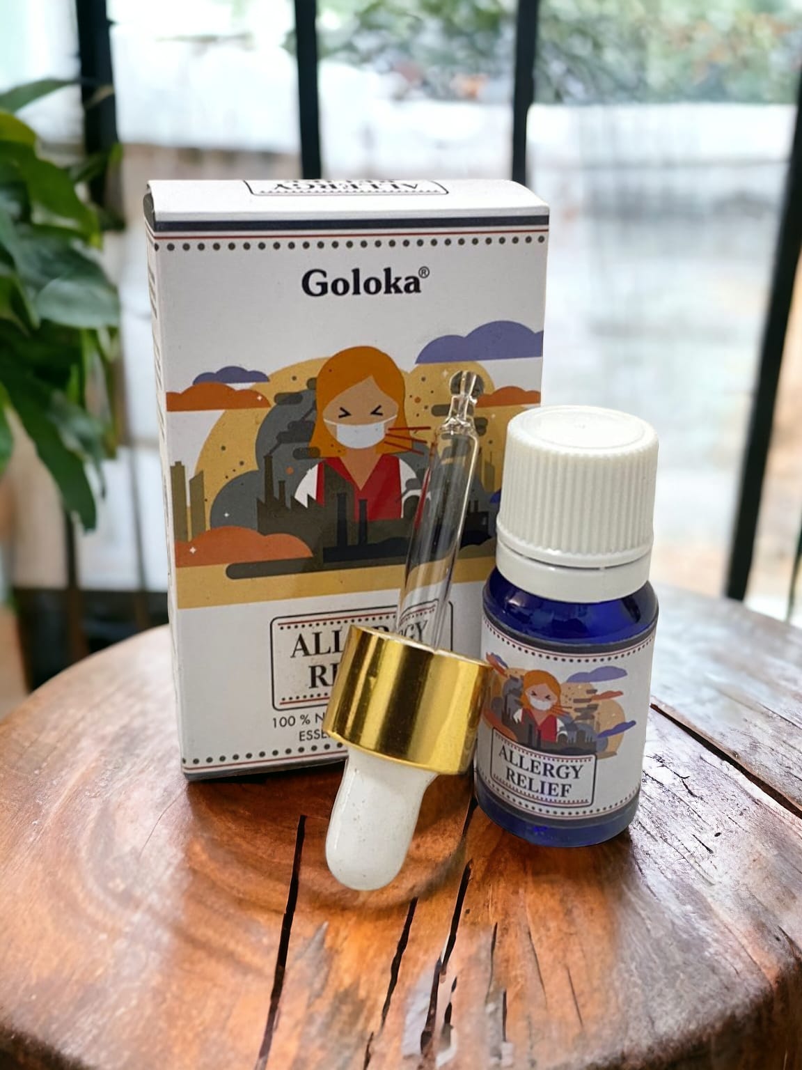 Aceite Esencial Goloka, Alivia Alergia