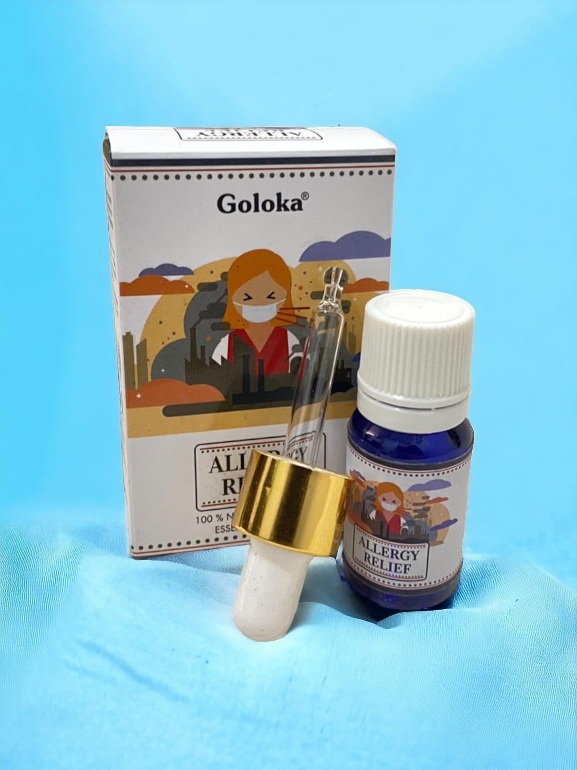 Aceite Esencial Goloka, Alivia Alergia