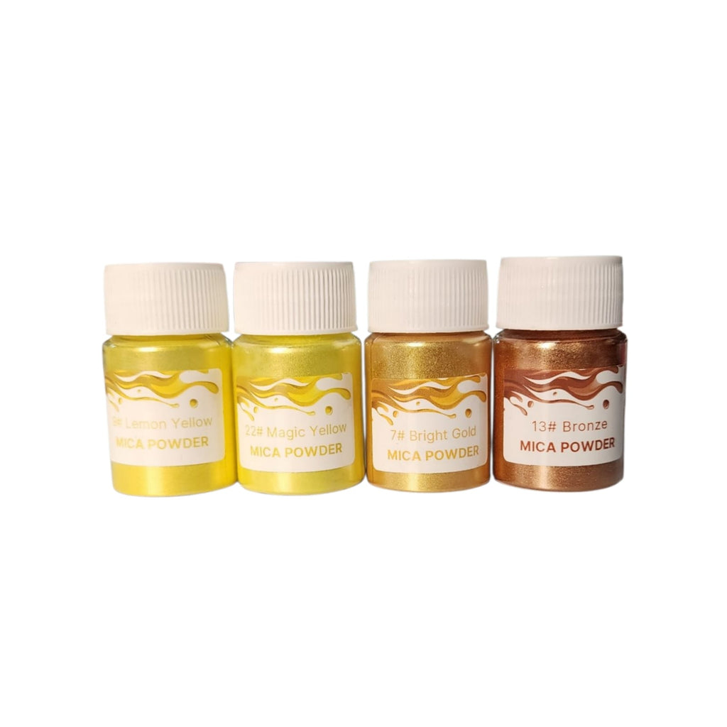 Pack Polvo Mica Perlado 24 piezas