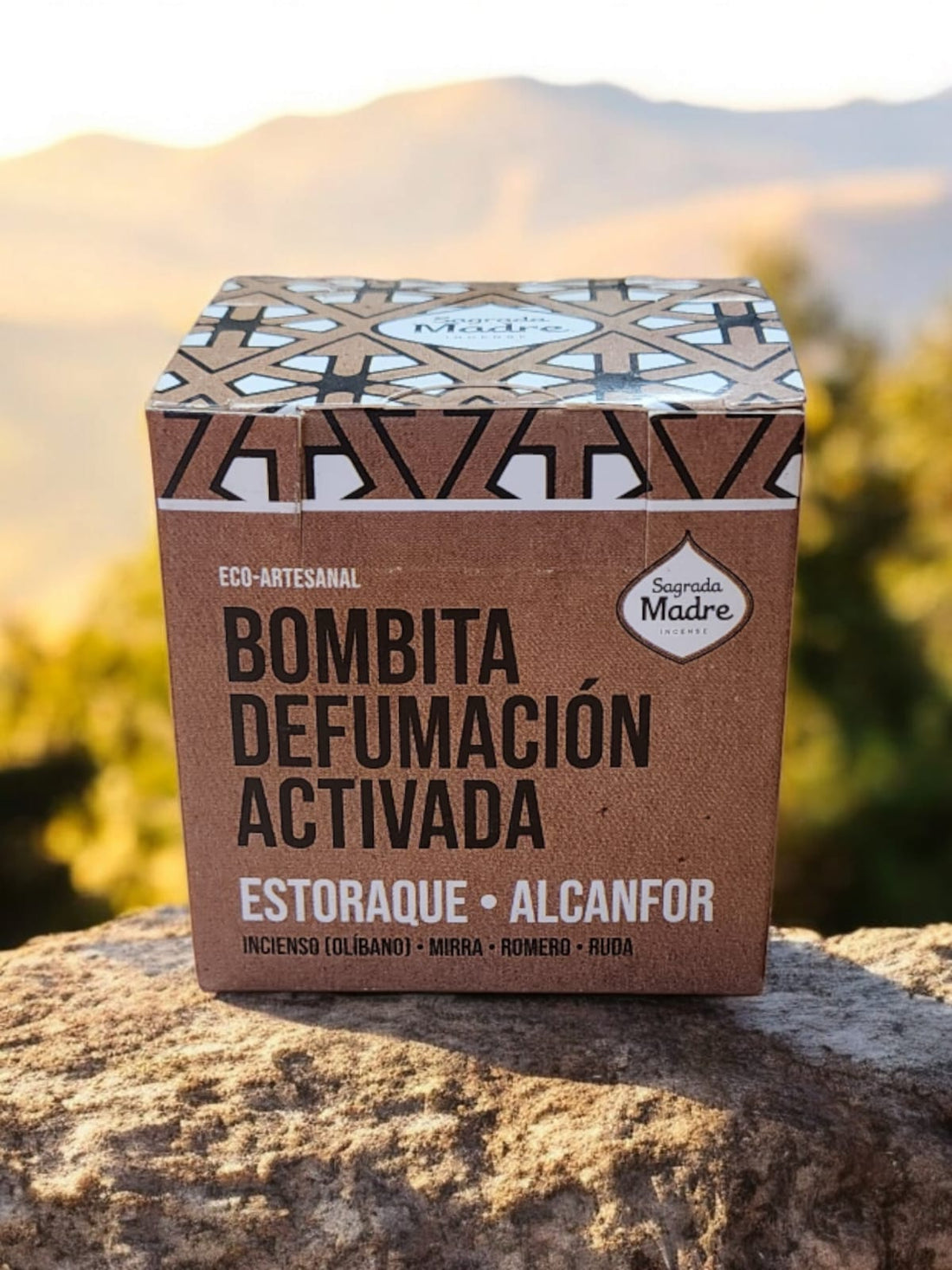 Bombita Defumacion Activada, Estoraque y Alcanfor