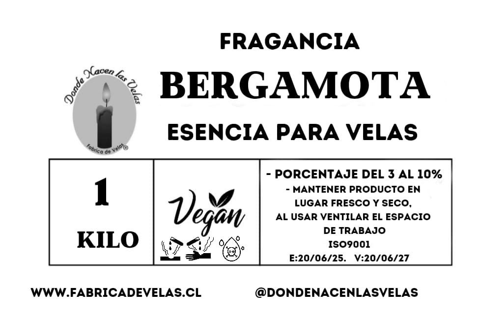 Esencia de 1k, Bergamota