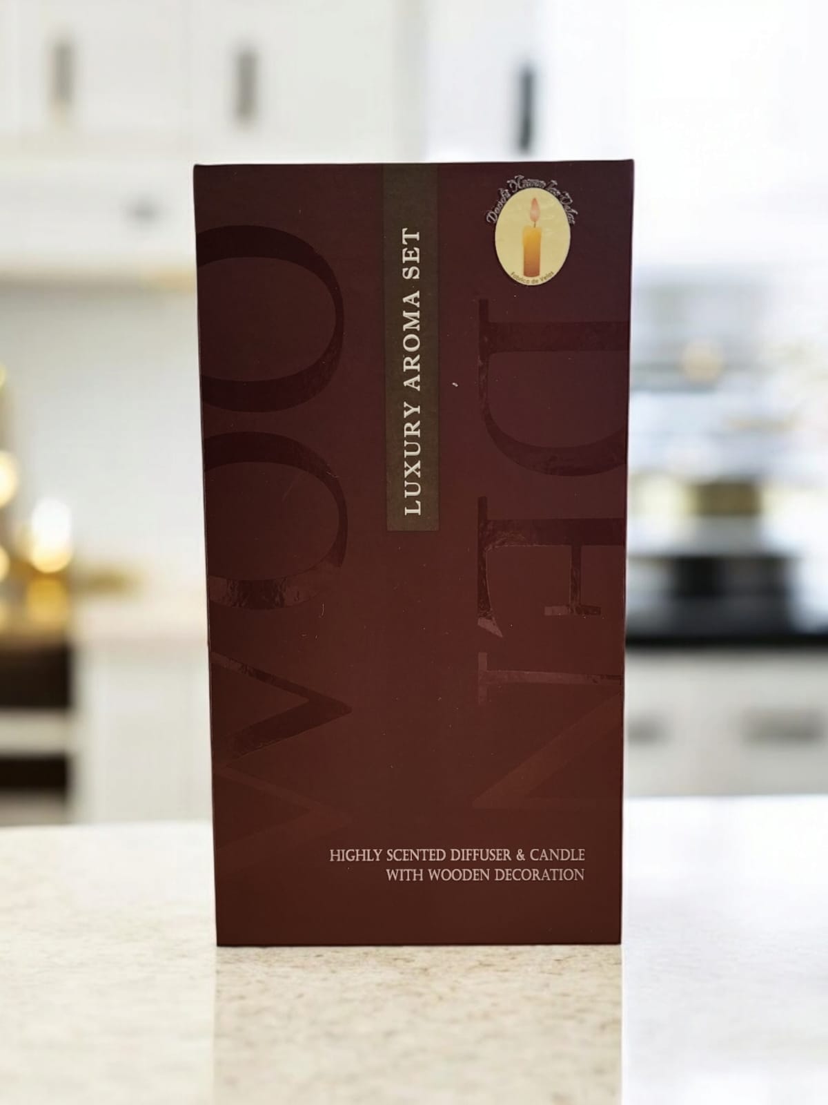 Vela Aromatica mas Red Difusor, Wild Rose & Oud