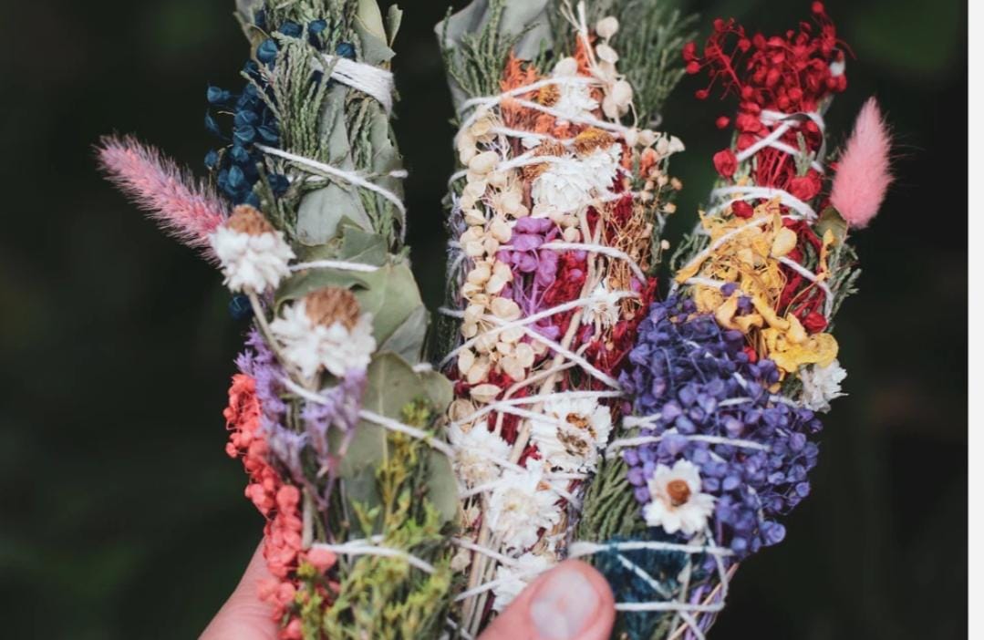 Sahumo De Multihierbas Y Flores