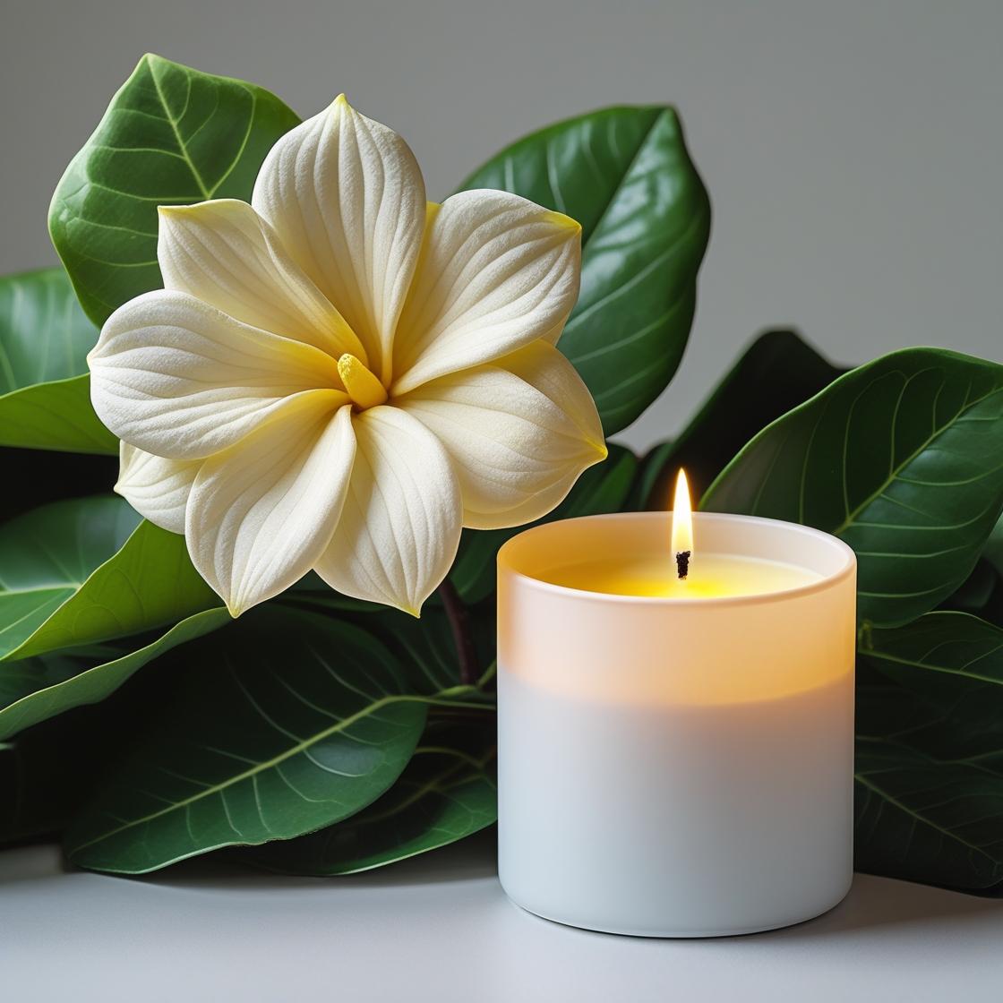 Esencia Gardenia, Uso cosmetico y Velas.