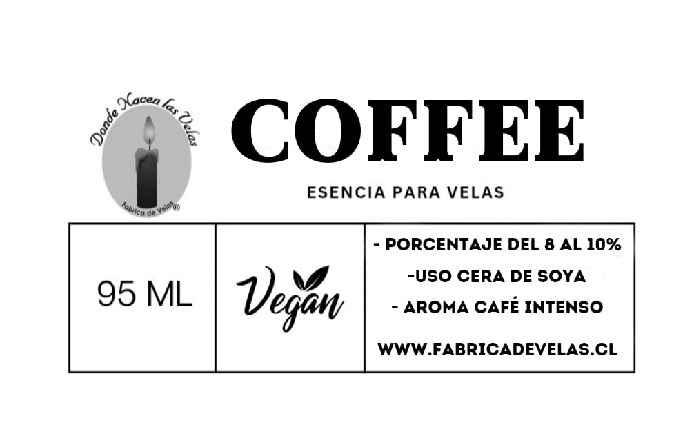 Esencia Caffe,  para Cera de Soya.