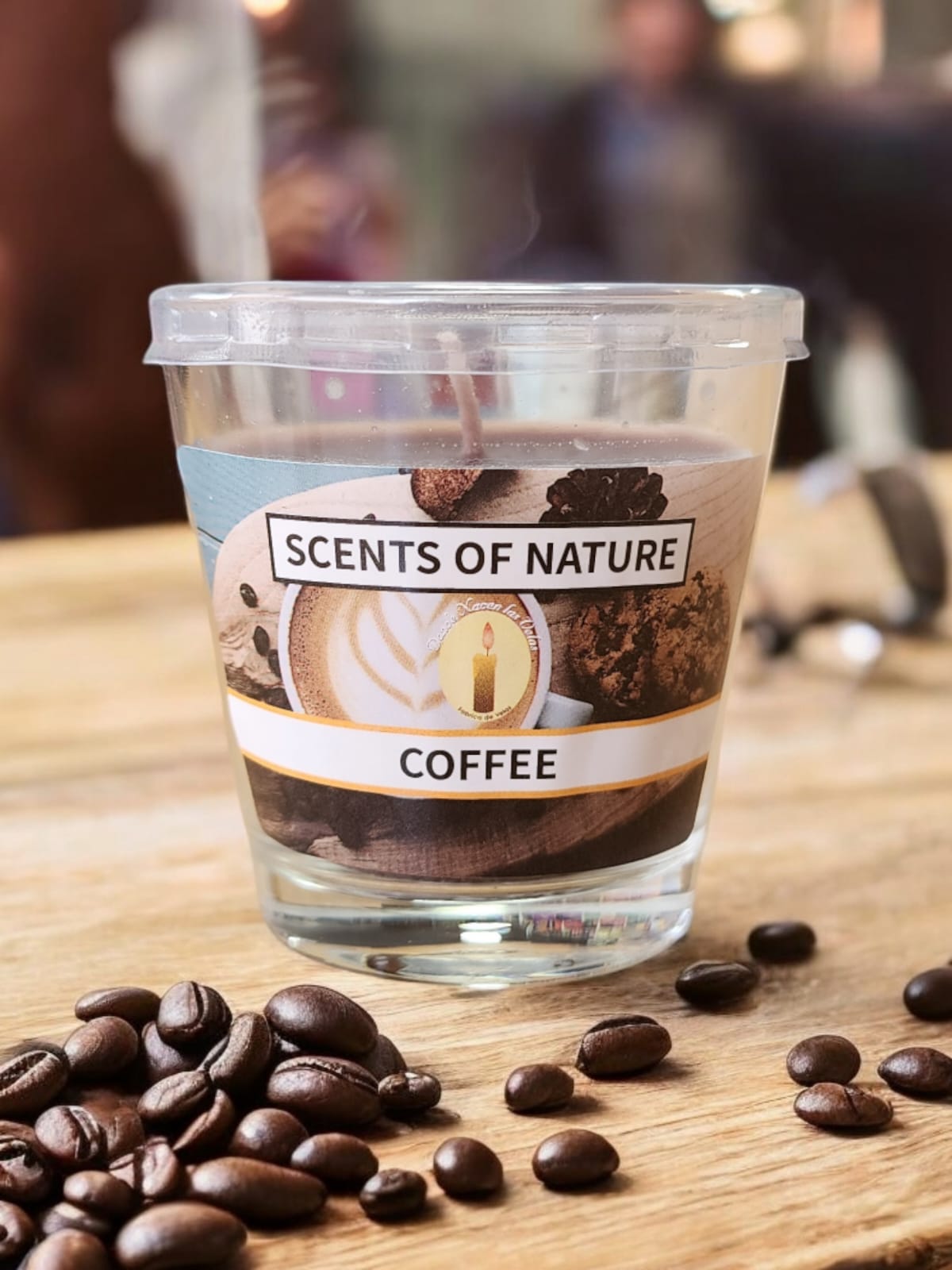 Vela Aromatica Vaso, Cafe