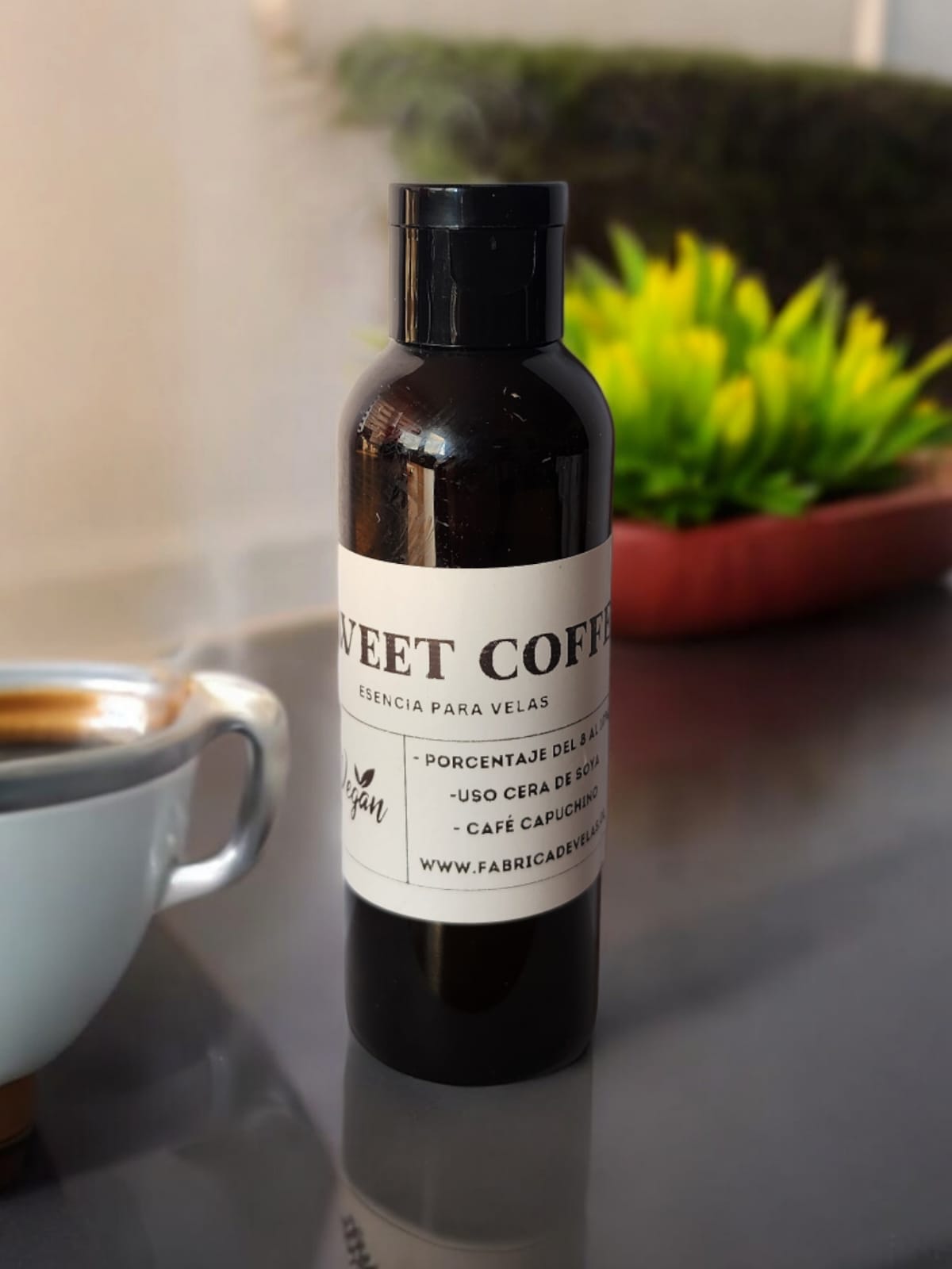 Esencia Sweet Coffee,  para Cera de Soya.