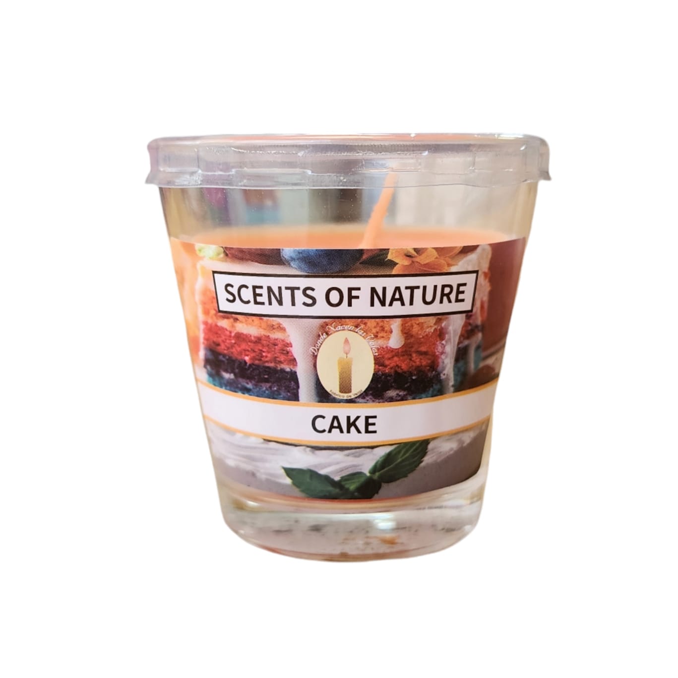 Vela Aromatica Vaso, Cake