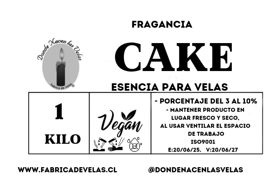 Esencia de 1k, Cake