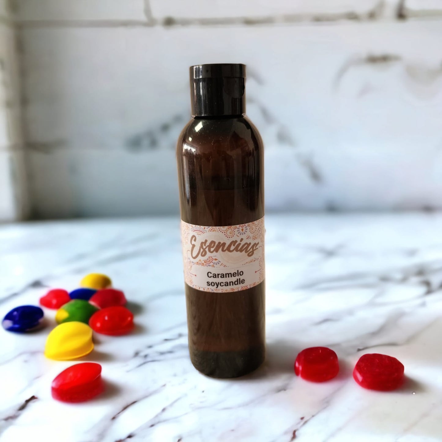 Esencia Caramelo, para Cera de Soya. 95 ml