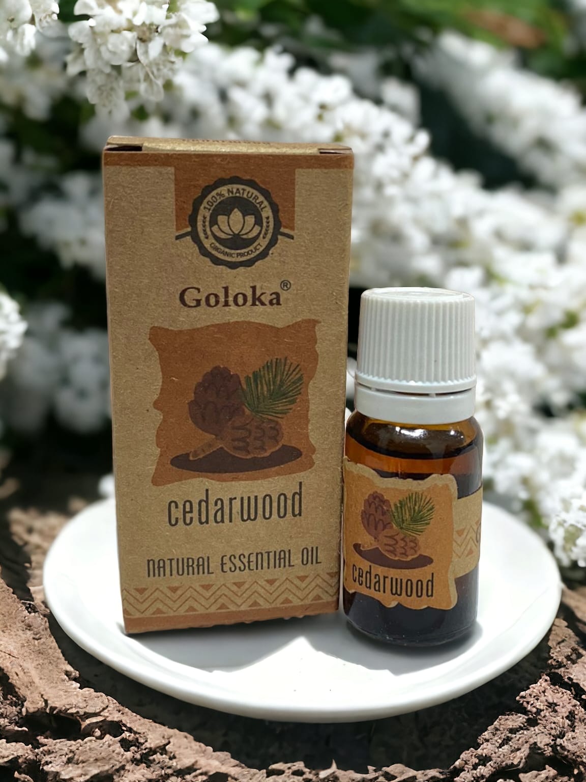 Aceite Esencial Goloka Masaje, Cedro