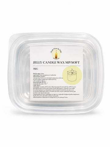 Cera de Gel Transparente 1 Kilo