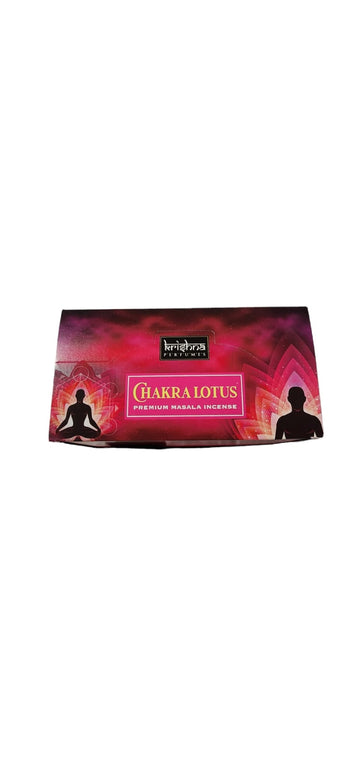 Incienso Chakra Lotus (Krishna Perfumes)
