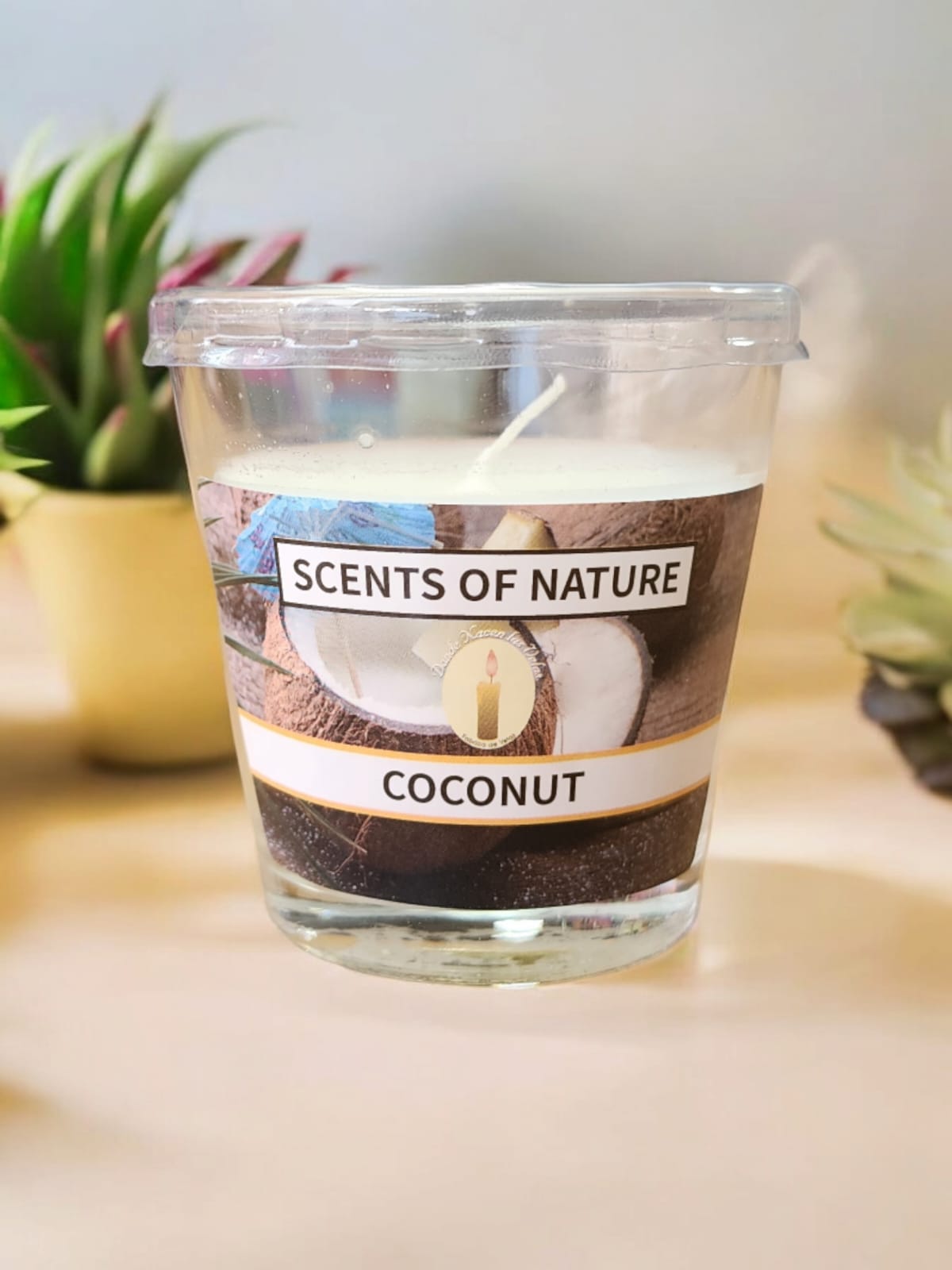Vela Aromatica Vaso, Coco