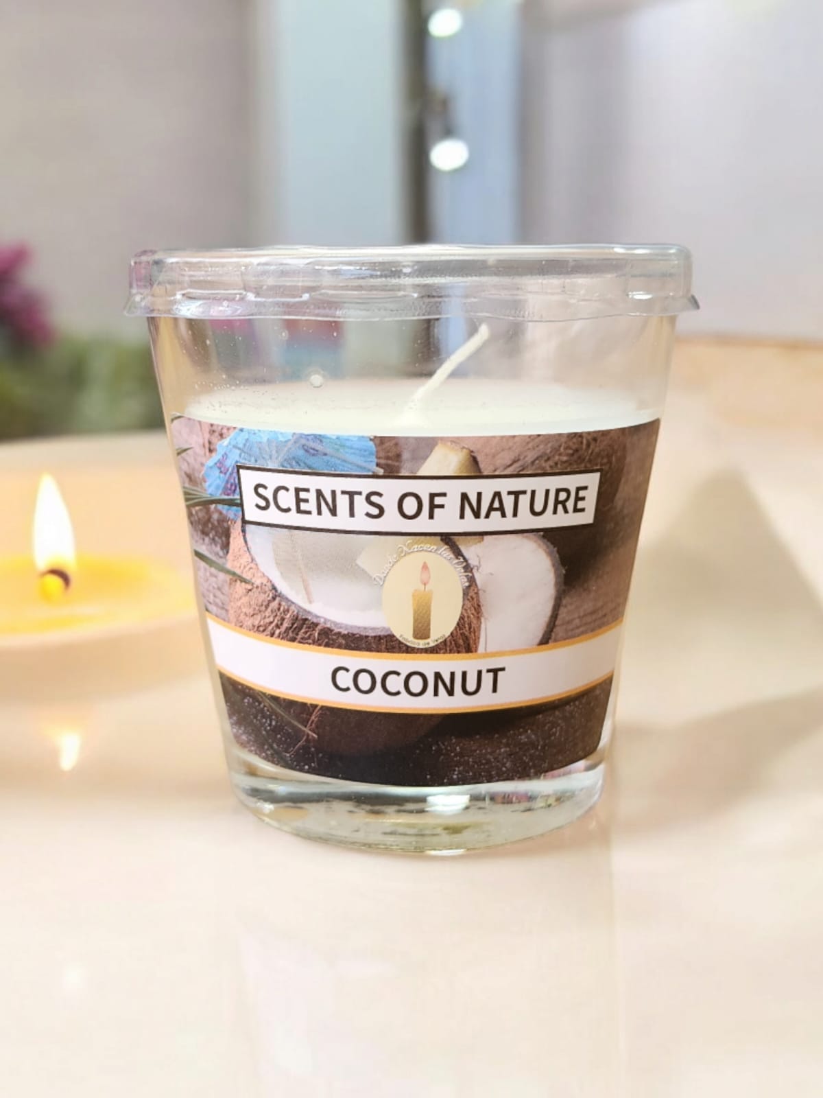 Vela Aromatica Vaso, Coco