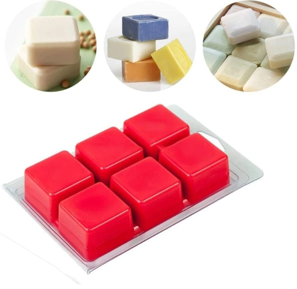 Molde Wax Melt, Cubo (6a)