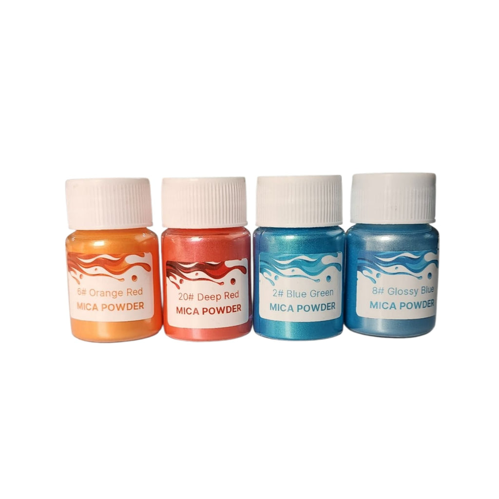 Pack Polvo Mica Perlado 24 piezas