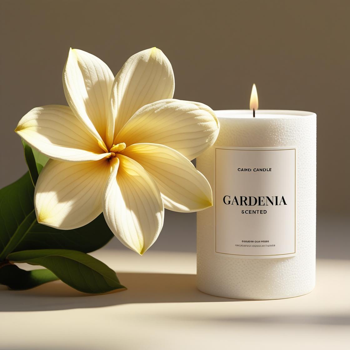 Esencia Gardenia, Uso cosmetico y Velas.