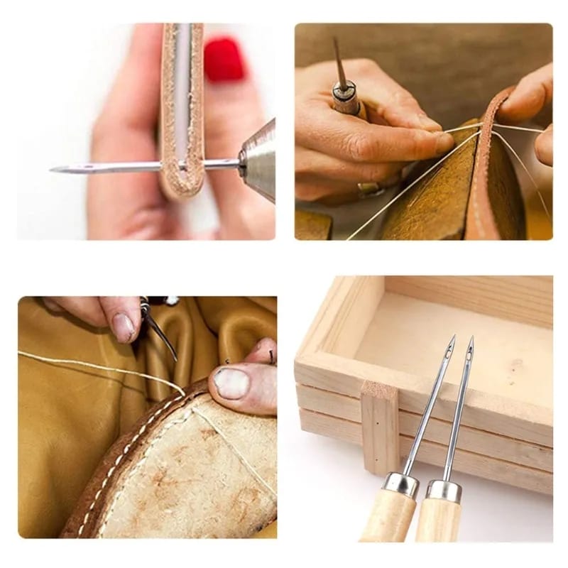 Enhebrador de pabilos y/o perforacion de Moldes Madera