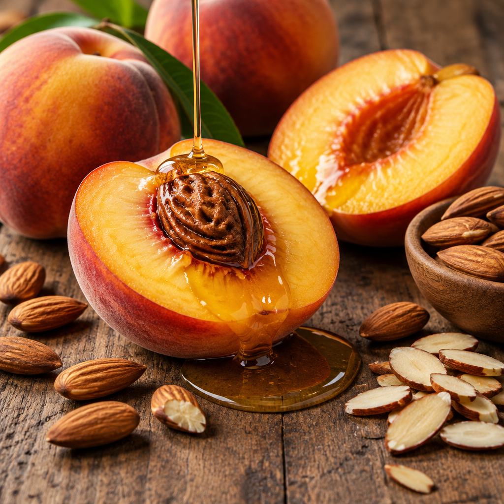 Esencia de 1K, Durazno y Miel con Almendras