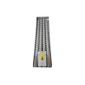 Vela Espiral Plateada