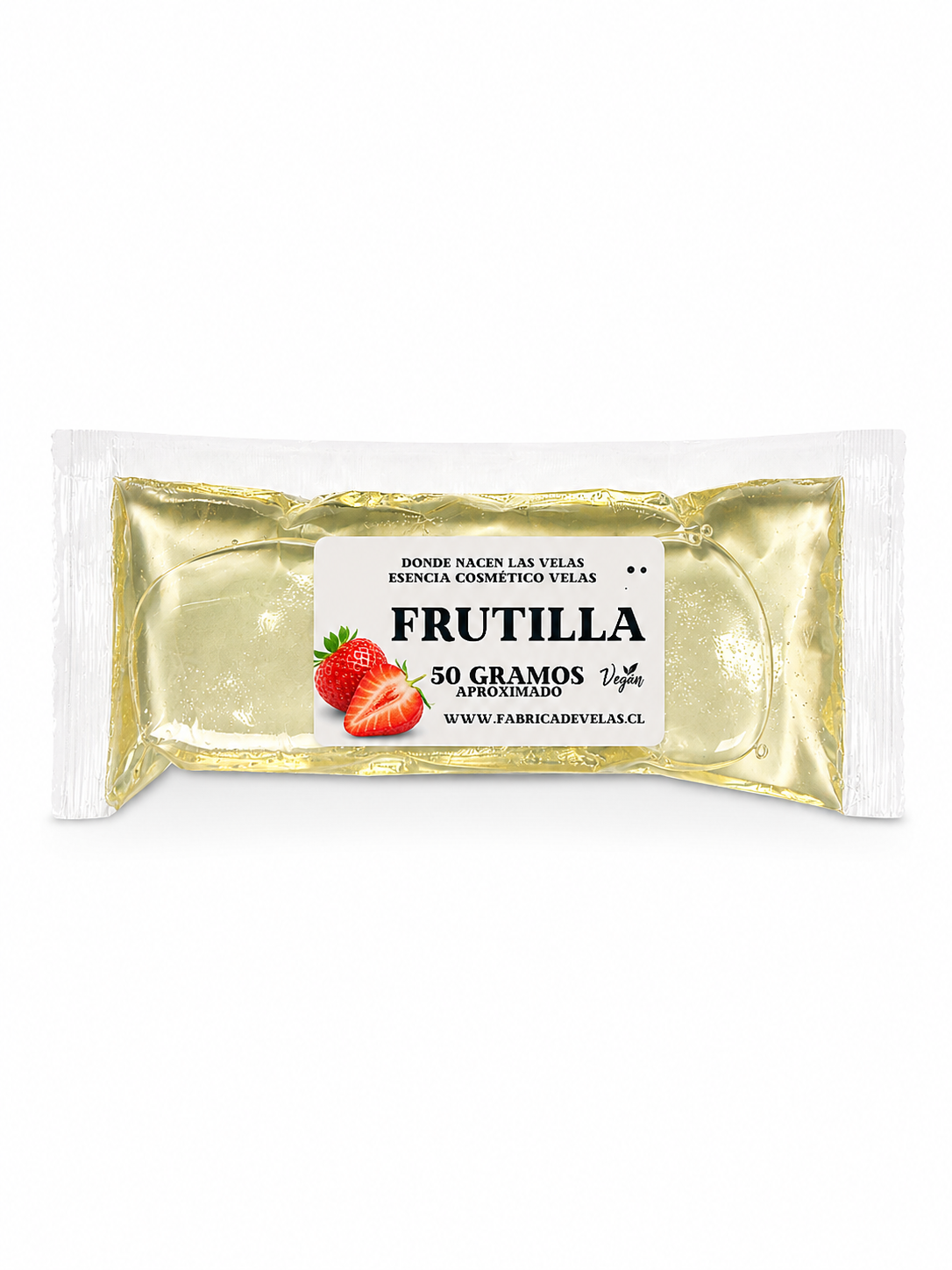 Esencia Frutilla, Vela de Soya