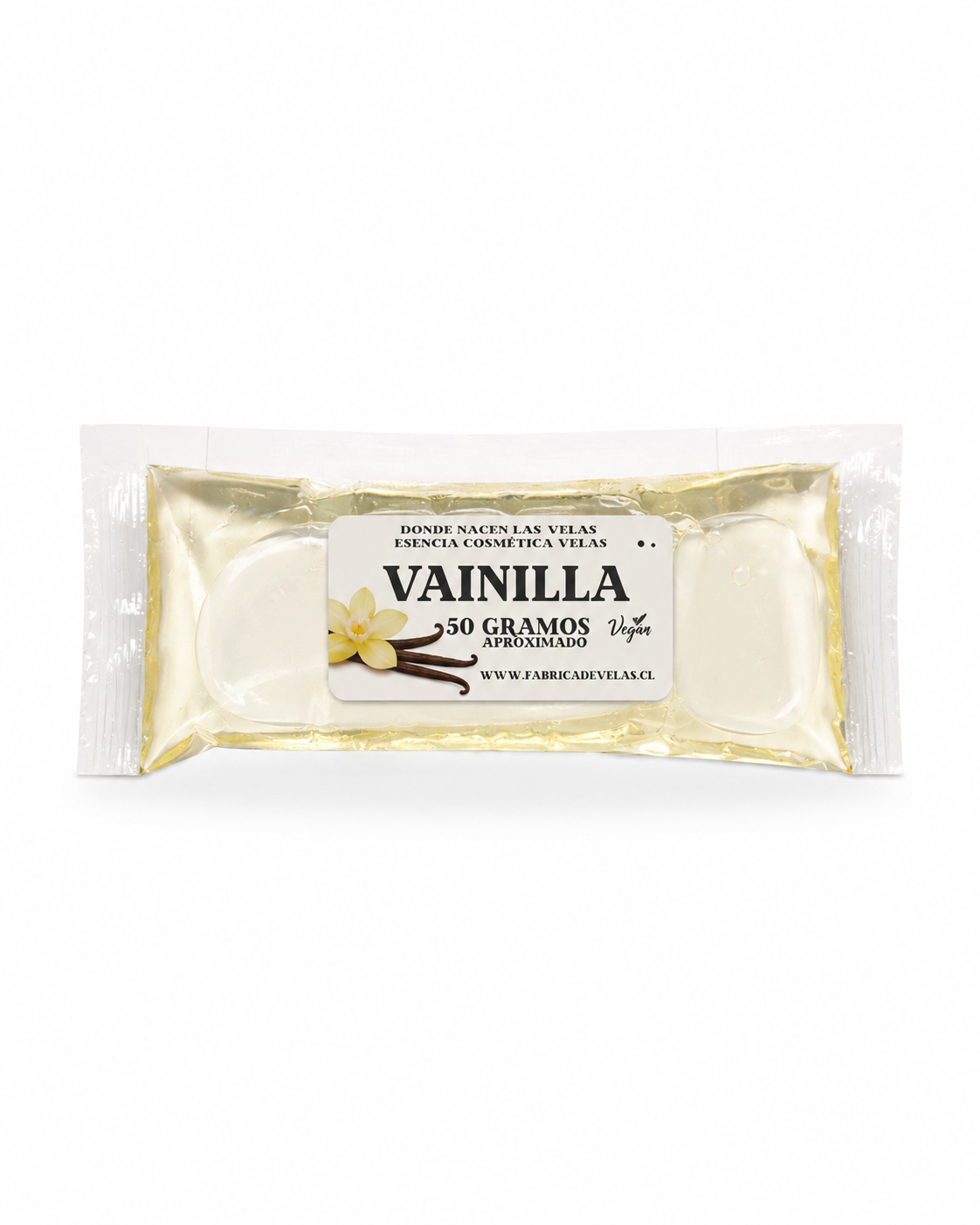 Esencia Vainilla, Cera de Soya.