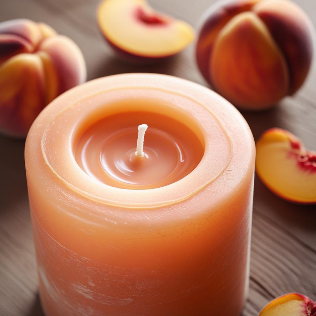 Esencia Durazno, Uso cosmetico y Velas.