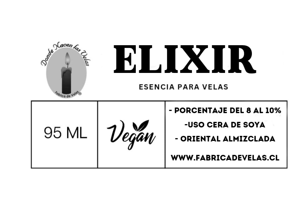 Esencia Elixir,  para Cera de Soya.