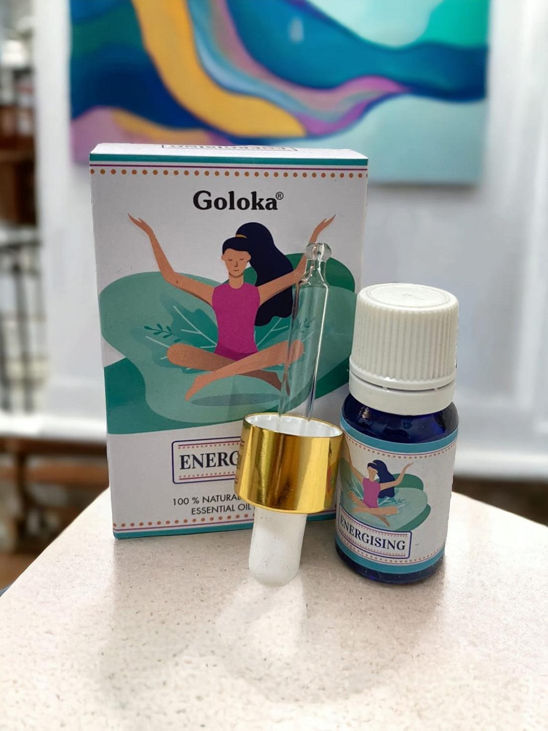 Aceite Esencial Goloka, Energizante