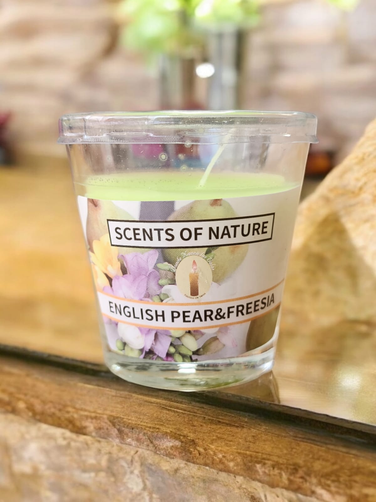 Vela Aromatica Vaso, English Pear & Freesia