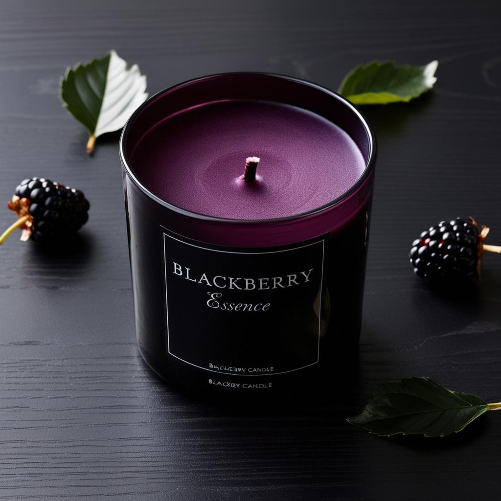 Esencia Blackberry, Uso cosmetico y Velas
