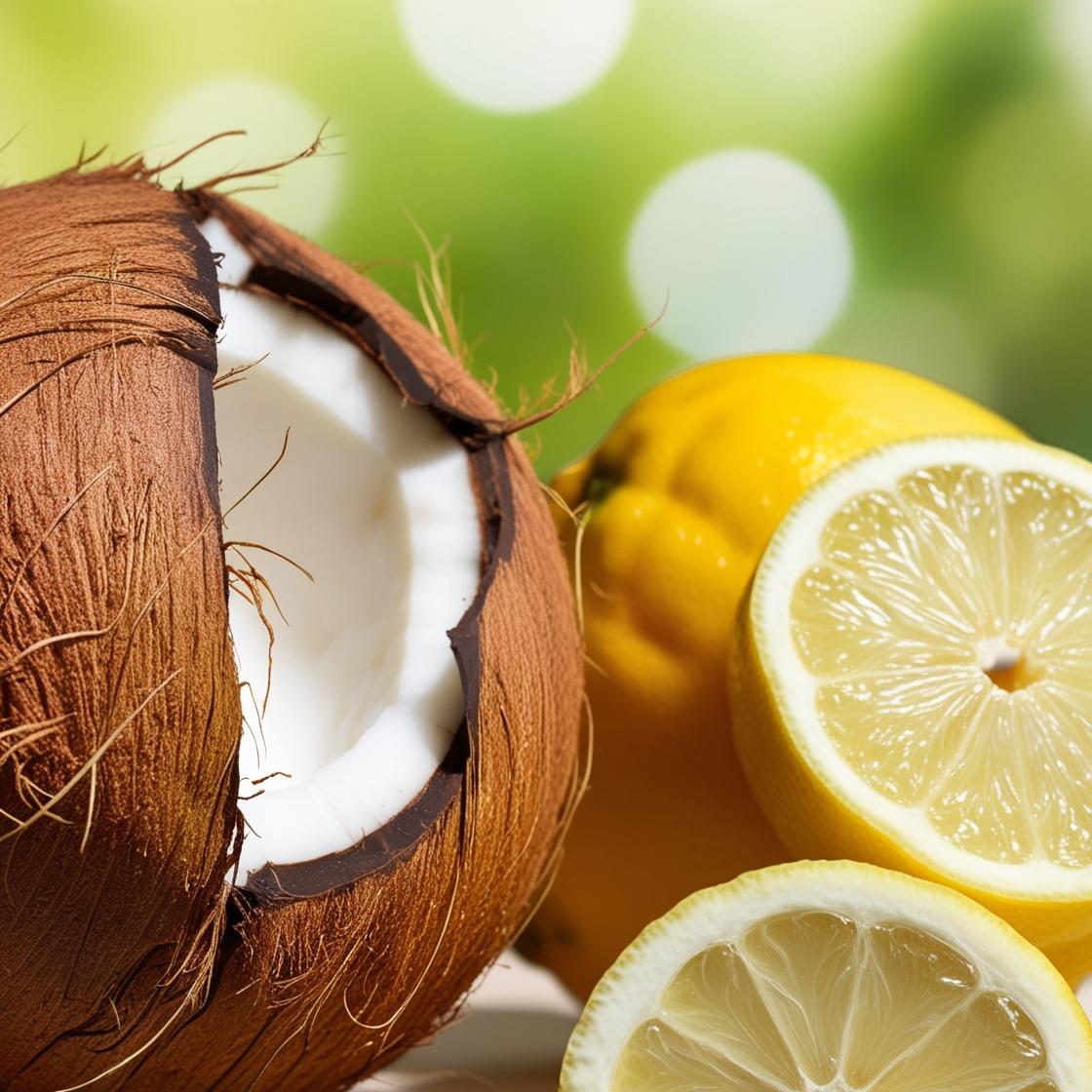 Esencia Coco & Limón, Uso cosmetico y Velas