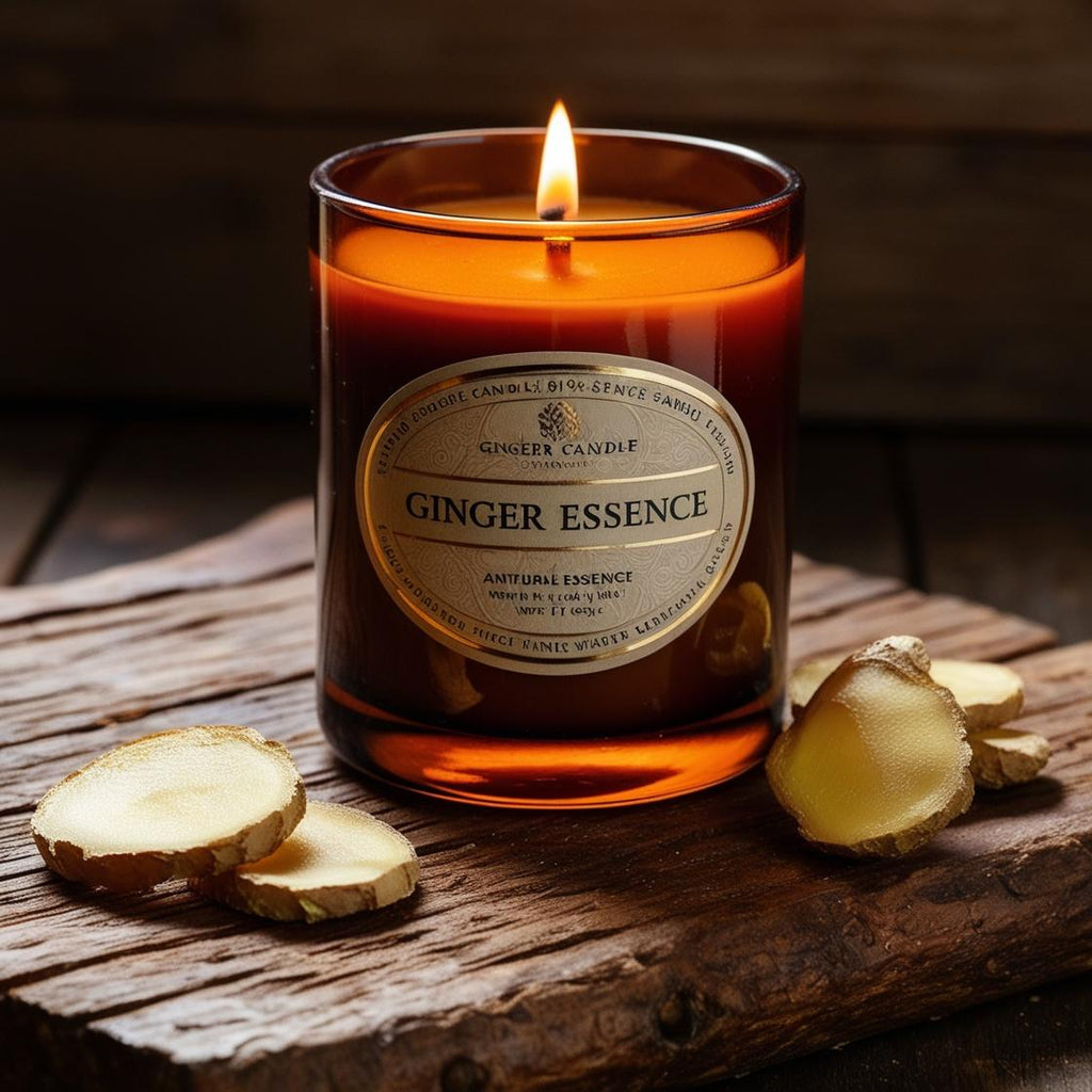 Esencia Jengibre, Uso cosmetico y Velas
