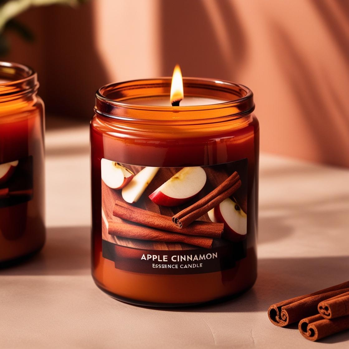 Esencia Manzana Canela, Uso cosmetico y Velas