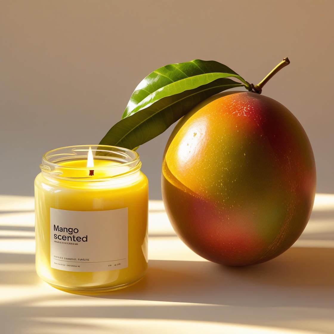 Esencia Mango, Uso cosmetico y Velas.