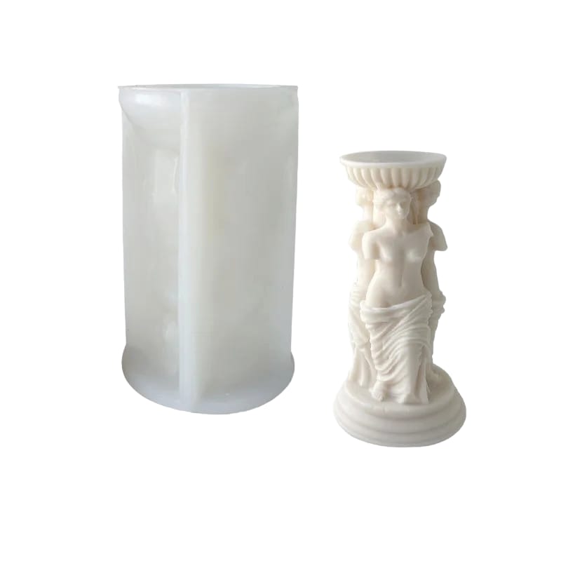 Molde Silicona Escultura Mujeres (J16)