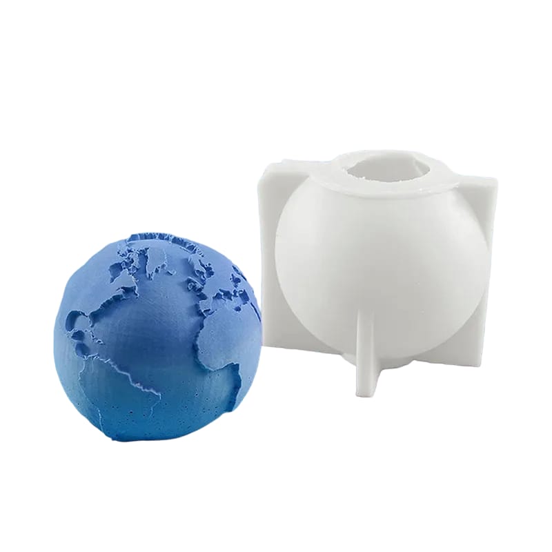 Molde Silicona Mundo (J27)