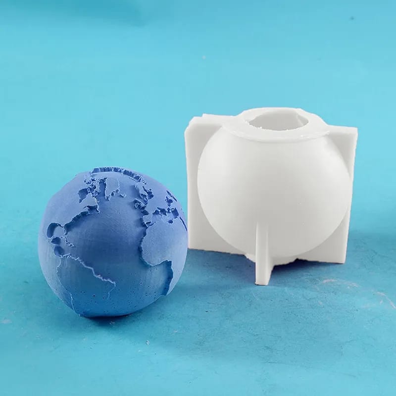 Molde Silicona Mundo (J27)