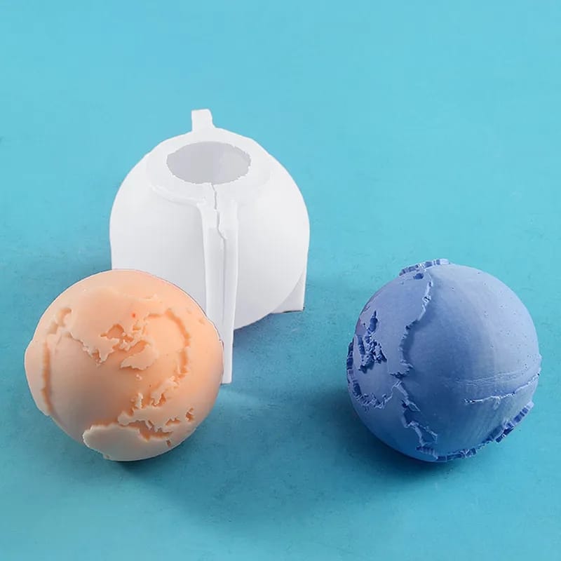 Molde Silicona Mundo (J27)