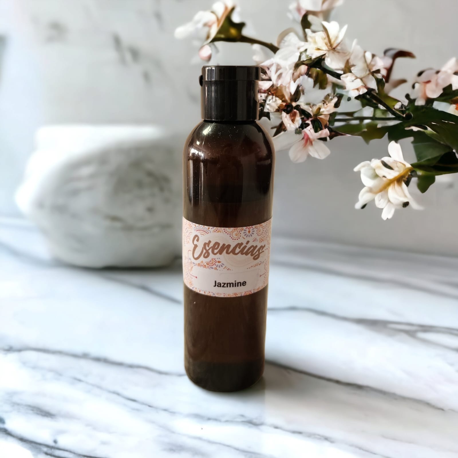 Esencia Jazmin, para Cera de Soya. 95 ml