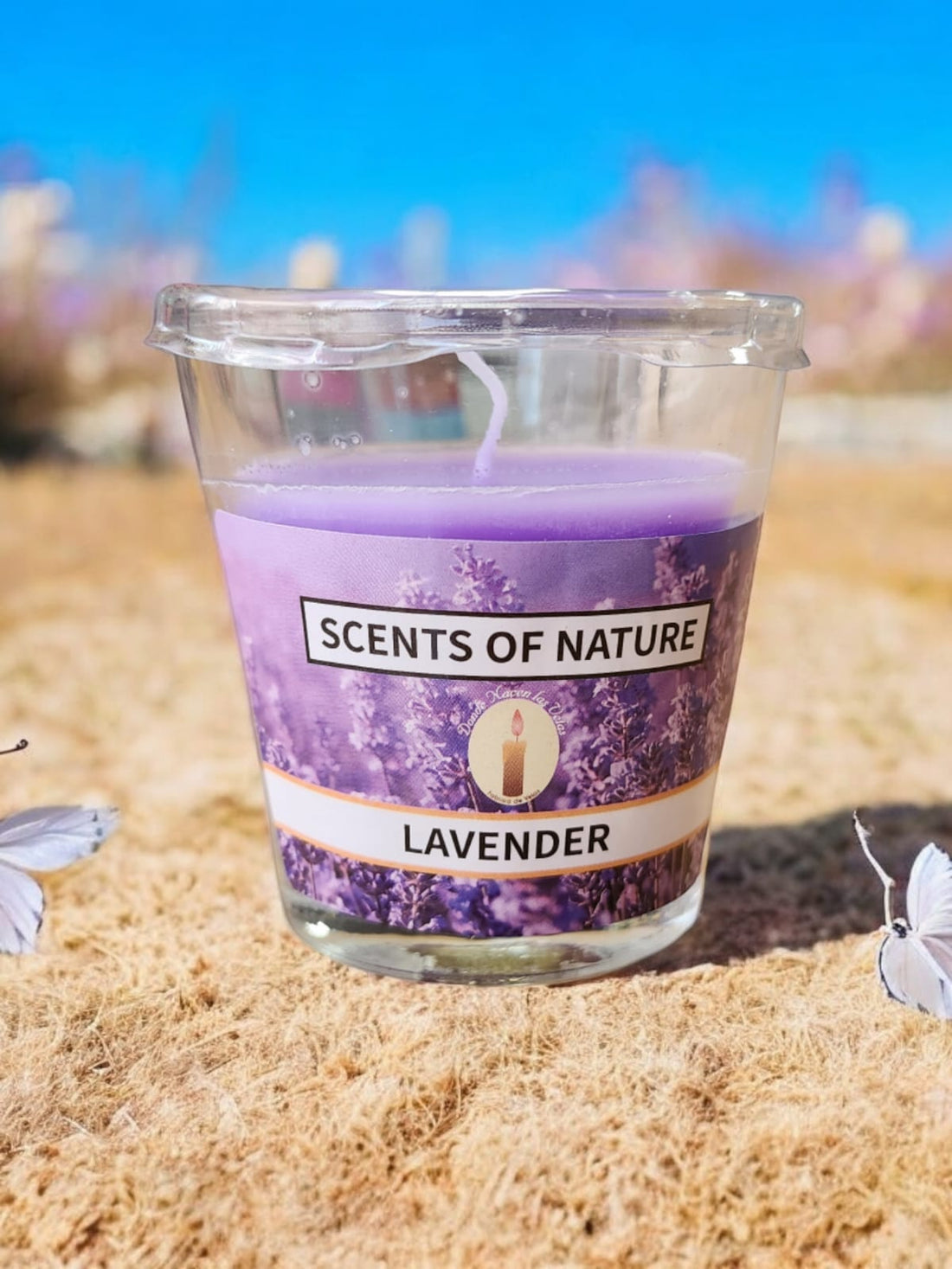 Vela Aromatica Vaso, Lavanda