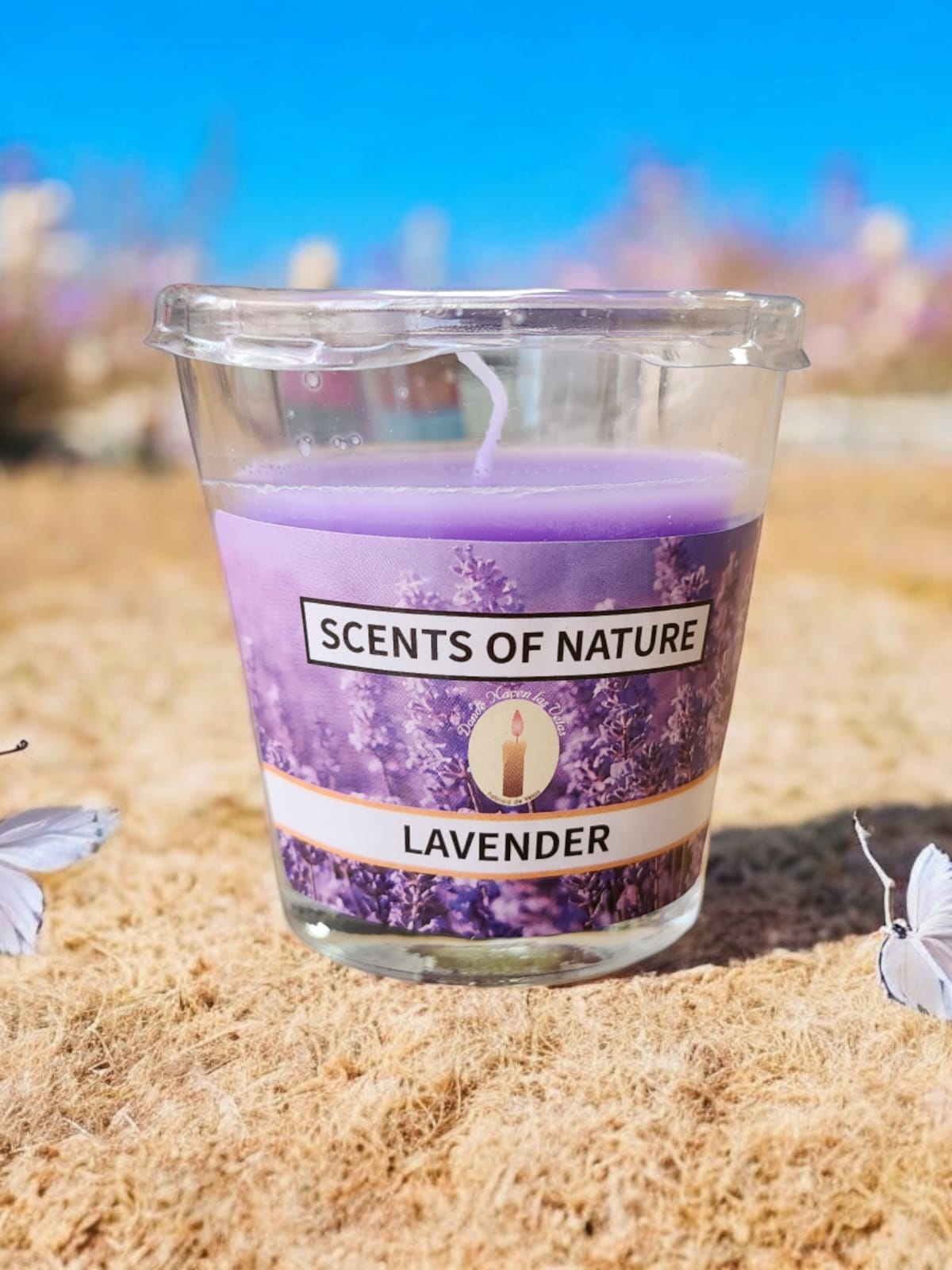 Vela Aromatica Vaso, Lavanda