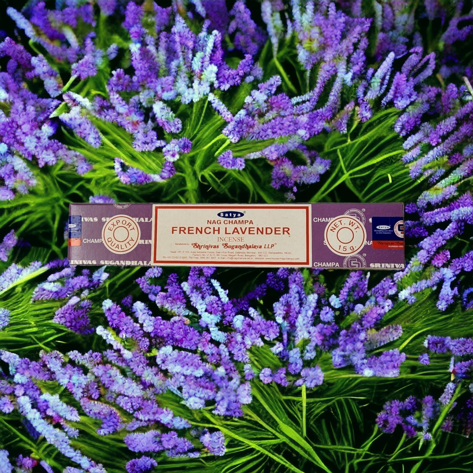 Satya Incienso Lavanda