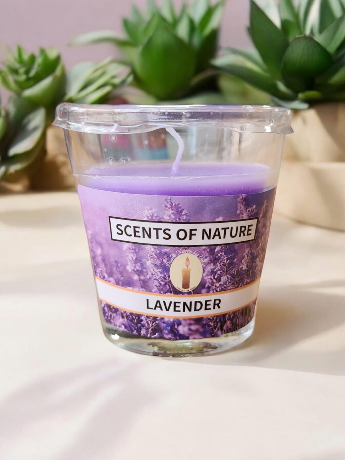 Vela Aromatica Vaso, Lavanda